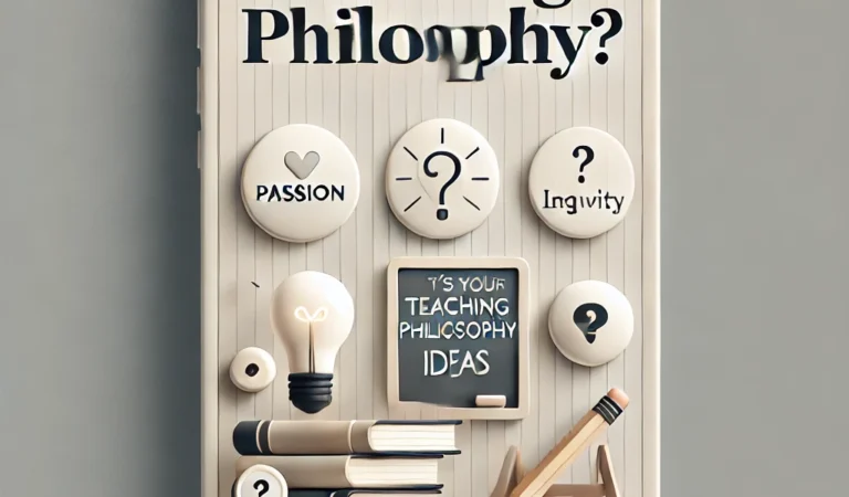 What’s Your Teaching Philosophy?