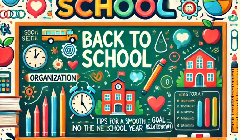 Back to School: Tips for a Smooth Transition into the New School Year