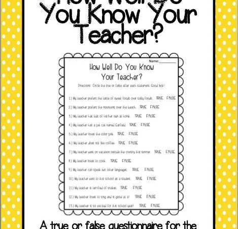 How Well Do You Know U.S. Teachers?