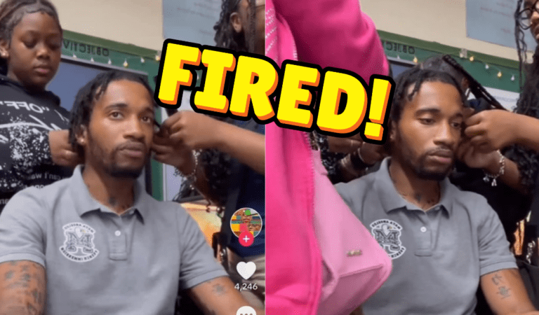 Teacher Fired After Viral TikTok Video of Students Unbraiding His Hair Sparks Controversy