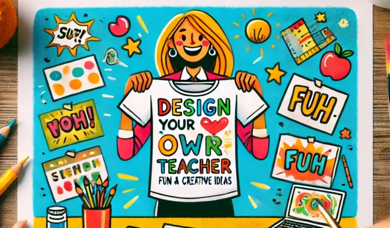 Design Your Own Teacher-Themed T-Shirt: Fun and Creative Ideas